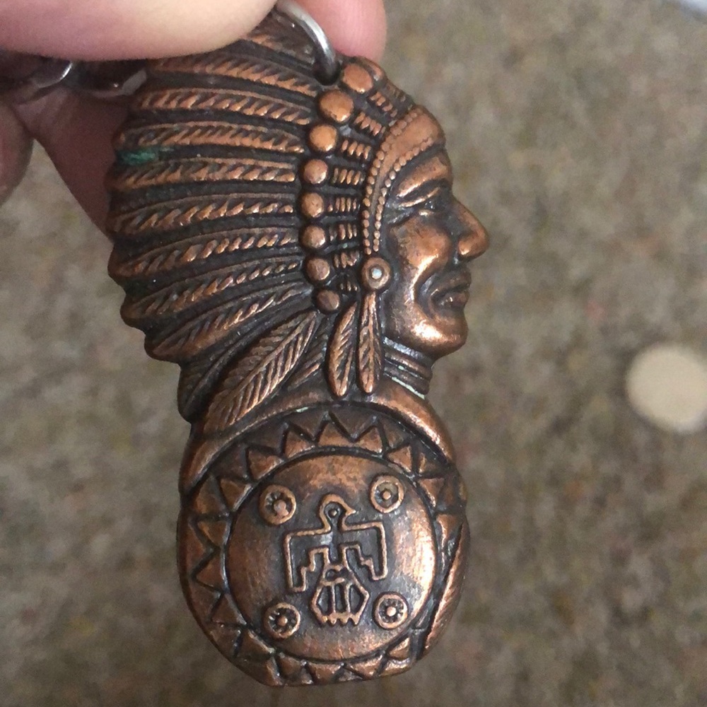 Montana Indian Key Chain